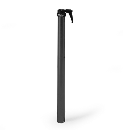 Glatz - Übergangsrohr PX, Ø 48/55 mm, Stahl feuerverzinkt, anthrazit pulverbeschichtet