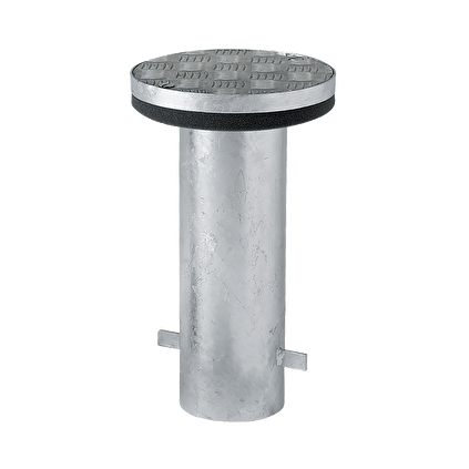 Glatz - Bodenhülse M16, Stahl feuerverzinkt