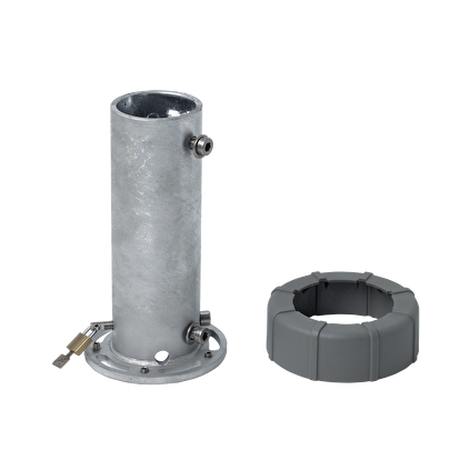 Glatz - Standrohr M4 für den GLATZ PALAZZO STEYLE + PALAZZO NOBLESSE Schirm, Stahl feuerverzinkt