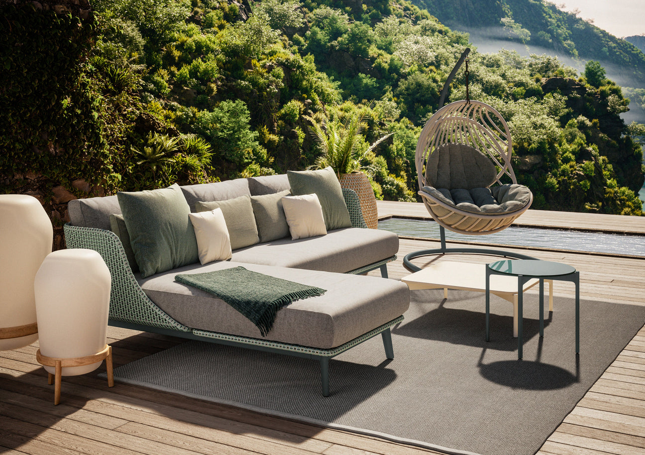 DEDON MBARQ 3er Sofa, hohe Rückenlehne Zubehör