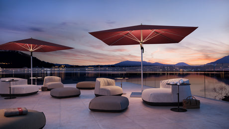 Hochwertige Sonnenschirme von Markenherstellern für Garten, Terrasse und Gastronomie