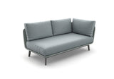 DEDON MBARQ Eckmodul links, inkl. Dry+ Kissenset