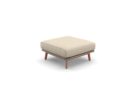 DEDON MBARQ Hocker, inkl. Dry+ Kissenset