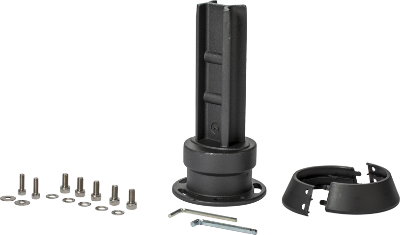 Glatz - Standfuss M4 zu FORTANO, Stahl verzinkt, anthrazit