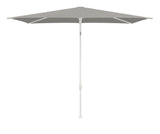 Glatz TWIST Sonnenschirm matt weiß pulverbeschichtet - rechteckig