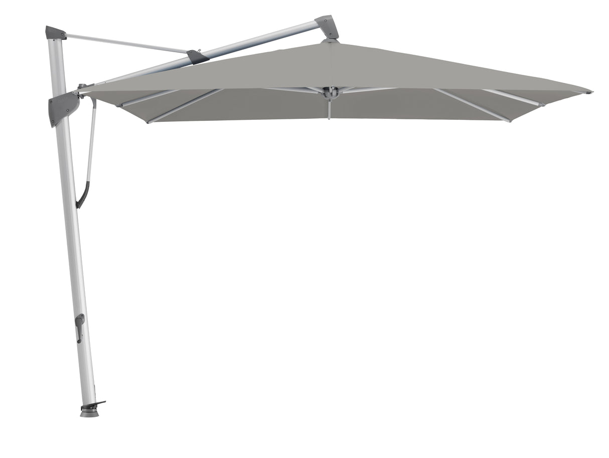 Glatz SOMBRANO Sonnenschirm, Gestell Aluminium natureloxiert - quadratisch