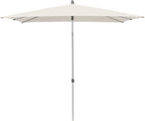 Glatz ALU-SMART Sonnenschirm, Gestell Aluminium natureloxiert- quadratisch