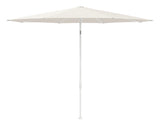Glatz SMART Sonnenschirm matt weiss pulverbeschichtet - rund