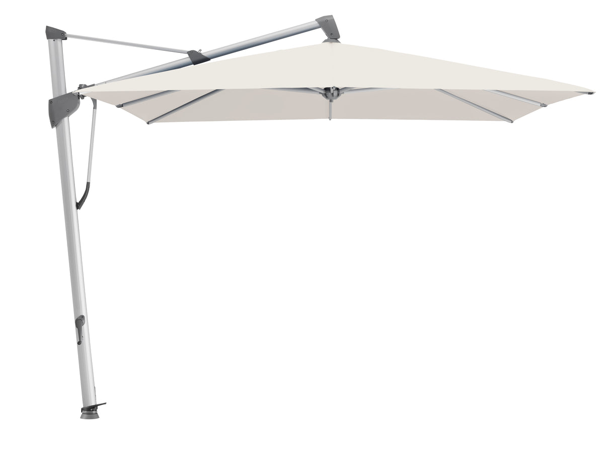 Glatz SOMBRANO Sonnenschirm, Gestell Aluminium natureloxiert - rechteckig