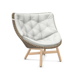 DEDON MBRACE Hochlehner Teak Gestell - Geflecht Chestnut