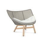 DEDON MBRACE Lounge Sessel Teak Gestell - Geflecht Pepper