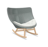 DEDON MBRACE Schaukelstuhl Teak Gestell - Geflecht Baltic
