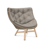 DEDON MBRACE Hochlehner Teak Gestell - Geflecht Chestnut
