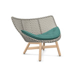 DEDON MBRACE Lounge Sessel Teak Gestell - Geflecht Pepper