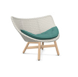 DEDON MBRACE Lounge Sessel Teak Gestell - Geflecht Sea Salt