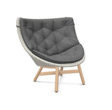 DEDON MBRACE Hochlehner Teak Gestell - Geflecht Sea Salt