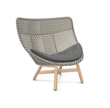 DEDON MBRACE Hochlehner Teak Gestell - Geflecht Pepper