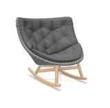 DEDON MBRACE Schaukelstuhl Teak Gestell - Geflecht Baltic