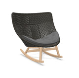 DEDON MBRACE Schaukelstuhl Teak Gestell - Geflecht Arabica