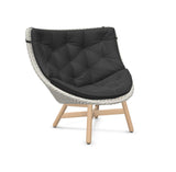 DEDON MBRACE Hochlehner Teak Gestell - Geflecht Sea Salt