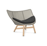 DEDON MBRACE Lounge Sessel Teak Gestell - Geflecht Pepper