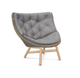 DEDON MBRACE Hochlehner Teak Gestell - Geflecht Chestnut