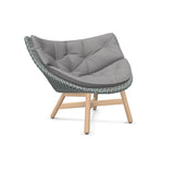 DEDON MBRACE Lounge Sessel Teak Gestell - Geflecht Baltic