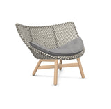DEDON MBRACE Lounge Sessel Teak Gestell - Geflecht Pepper