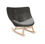 DEDON MBRACE Schaukelstuhl Teak Gestell - Geflecht Arabica