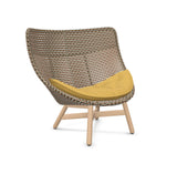 DEDON MBRACE Hochlehner Teak Gestell - Geflecht Chestnut