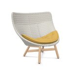 DEDON MBRACE Hochlehner Teak Gestell - Geflecht Sea Salt