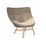 DEDON MBRACE Hochlehner Teak Gestell - Geflecht Chestnut