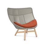 DEDON MBRACE Hochlehner Teak Gestell - Geflecht Pepper