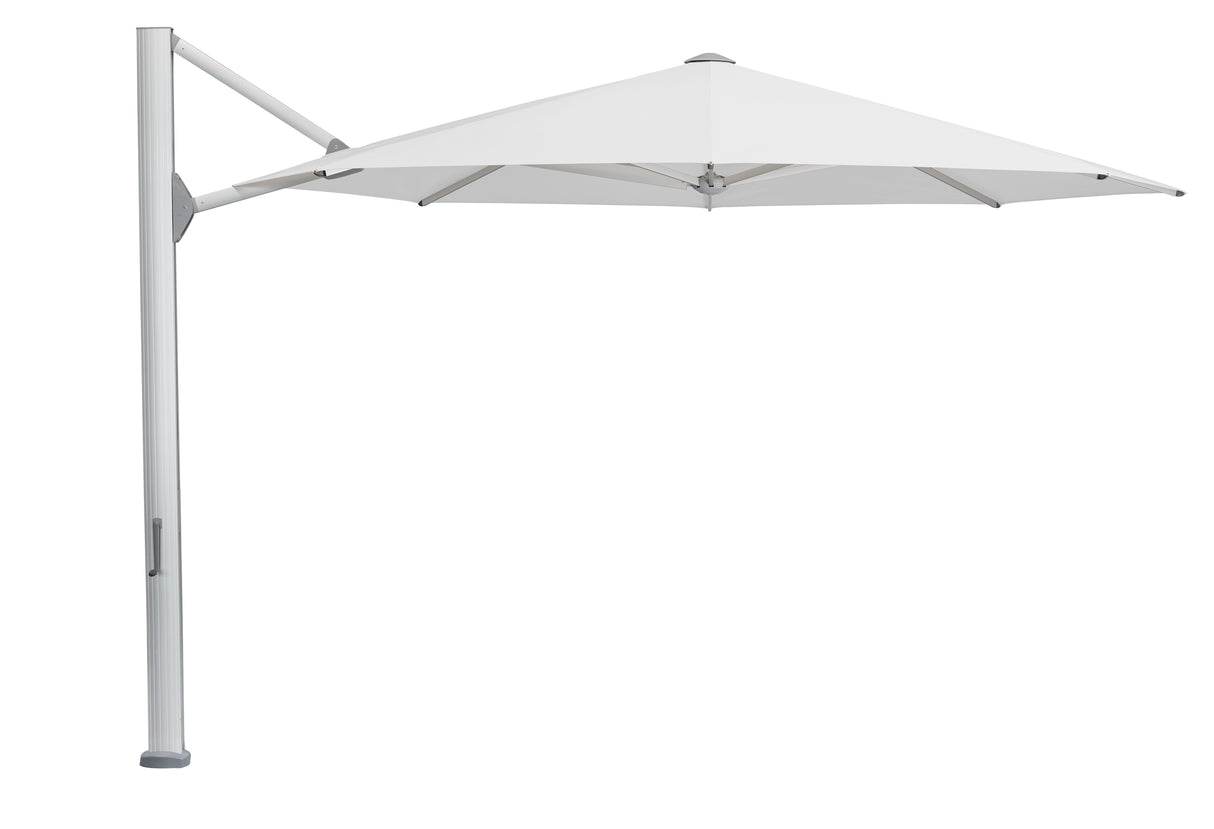 Glatz Gastronomieschirm - AMBIENTE NOVA, Gestell Aluminium natureloxiert, Ø 400 cm & Ø 500 cm, rund