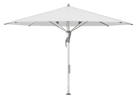 Glatz Gastronomieschirm - FORTELLO LED, Gestell Aluminium natureloxiert, Ø 400 cm , rund