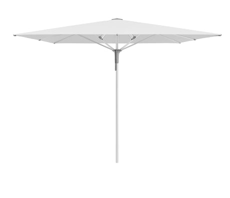 Glatz Gastronomieschirm - FORTINO Pro, Gestell Aluminium natureloxiert, 200 x 200 cm - 250 x 250 cm, rquadratisch