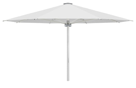 Glatz Großschirm - PALAZZO Style/E, Gestell Aluminium natureloxiert, mit Kurbel - rund