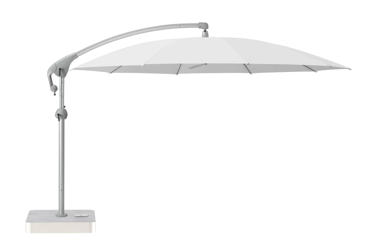 Glatz PENDALEX P+ Sonnenschirm, Gestell Aluminium natureloxiert - rund