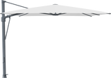 Glatz VITA Sfera Ampelschirm, Gestell Aluminium, seidengrau oder anthrazit pulverbeschichtet, 300 x 300, 350 x 350 & 400 x300 cm
