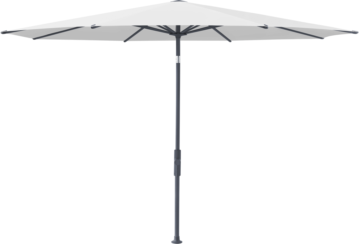 Glatz VITA Torna - Sonnenschirm - Gestell Aluminium, seidengrau oder anthrazit pulverbeschichtet, Ø 270, Ø 300 cm & Ø 330 cm
