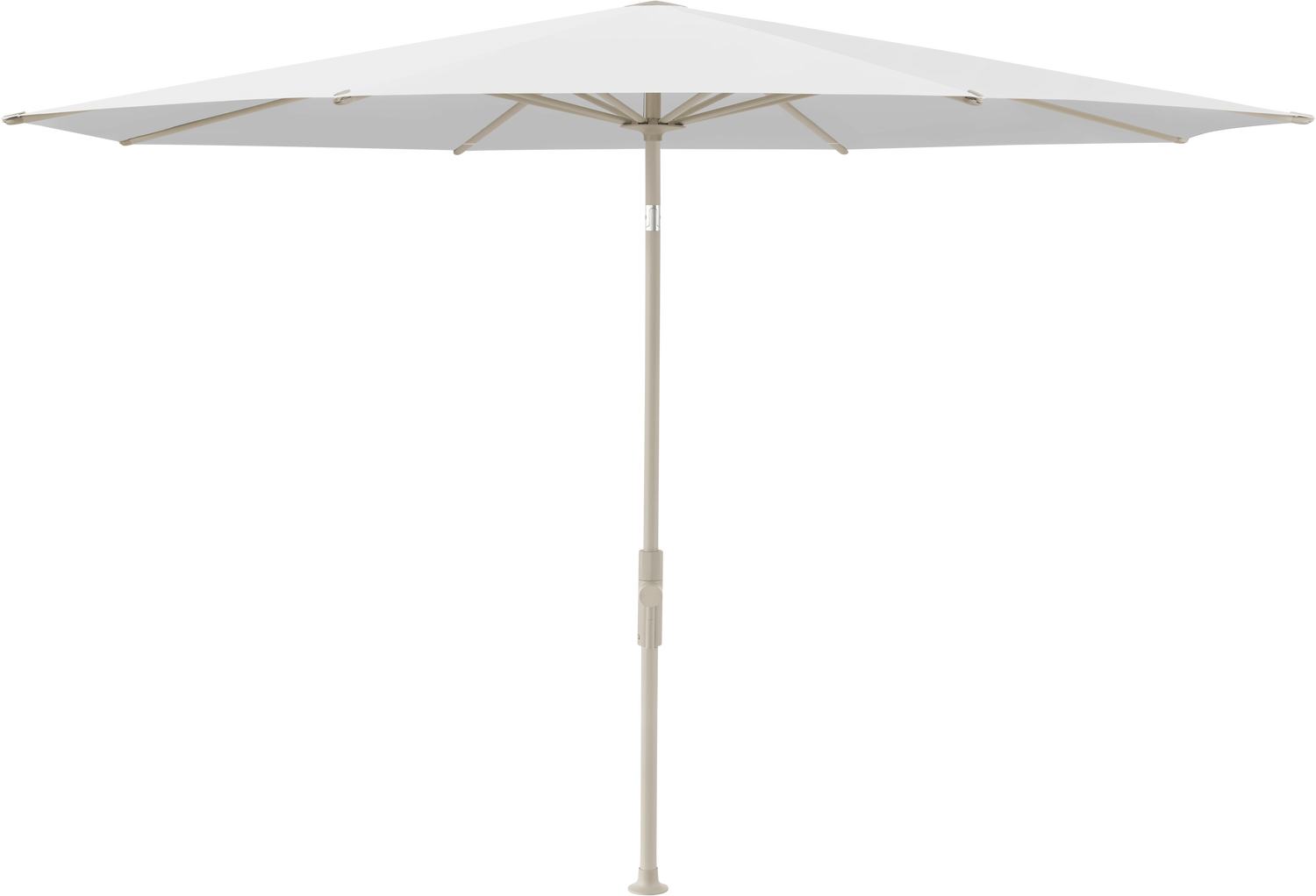 Glatz VITA Torna - Sonnenschirm - Gestell Aluminium, seidengrau oder anthrazit pulverbeschichtet, Ø 270, Ø 300 cm & Ø 330 cm