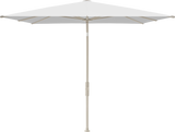 Glatz VITA Torna - Sonnenschirm - Gestell Aluminium, seidengrau oder anthrazit pulverbeschichtet, 240 x 240,210 x 150 & 250 x 200 cm