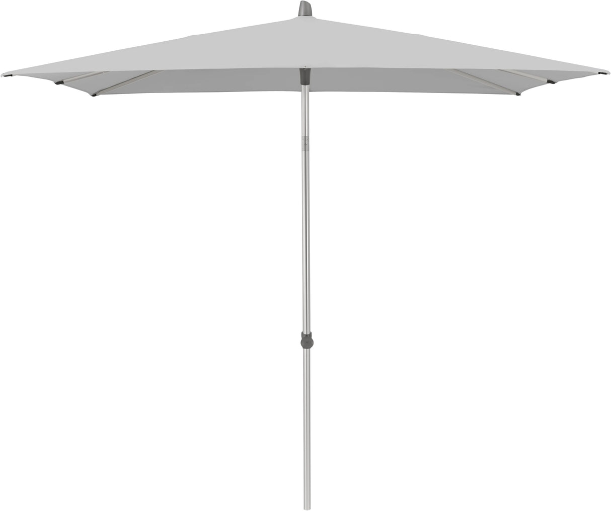 Glatz ALU-SMART Sonnenschirm, Gestell Aluminium natureloxiert - rechteckig