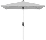 Glatz ALU-TWIST Sonnenschirm, Gestell Aluminium natureloxiert - rechteckig