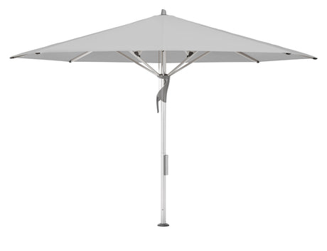 Glatz Gastronomieschirm - FORTELLO LED, Gestell Aluminium natureloxiert, Ø 400 cm , rund