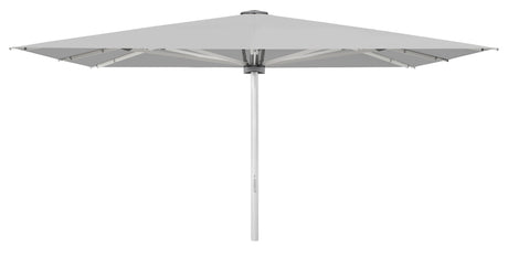 Glatz Großschirm - PALAZZO Noblesse/E, Gestell Aluminium natureloxiert, 450 x 350 cm - 600 x 500 cm, mit Kurbel - rechteckig