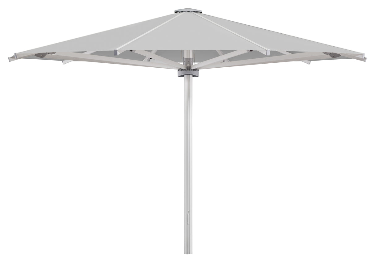 Glatz Großschirm - PALAZZO Royal/E, Gestell Aluminium natureloxiert, Ø 500 cm - Ø 800 cm, mit Motor rund