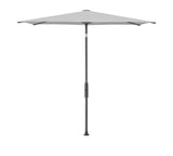 Glatz TWIST Sonnenschirm anthrazit pulverbeschichtet - quadratisch