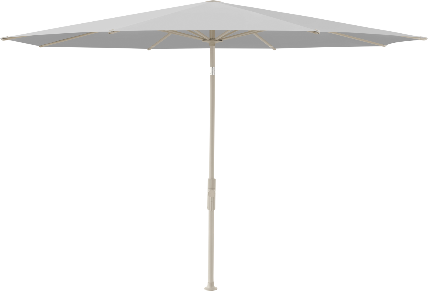 Glatz VITA Torna - Sonnenschirm - Gestell Aluminium, seidengrau oder anthrazit pulverbeschichtet, Ø 270, Ø 300 cm & Ø 330 cm