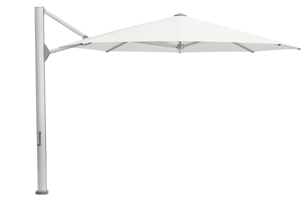 Glatz Gastronomieschirm - AMBIENTE NOVA, Gestell Aluminium natureloxiert, Ø 400 cm & Ø 500 cm, rund